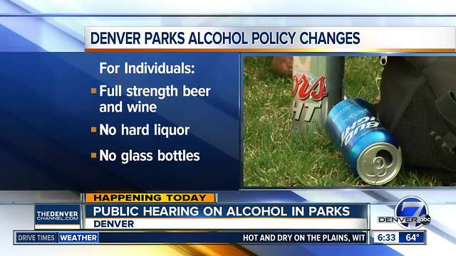 Do you want more alcohol in Denver parks? City seeks public input on alcohol policy