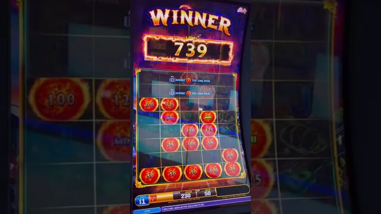 More Fireballs, More Money! #shorts #shortsvideo #fyp #slots #handpay