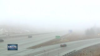 Thick fog on Christmas Day in Northeast Wisconsin