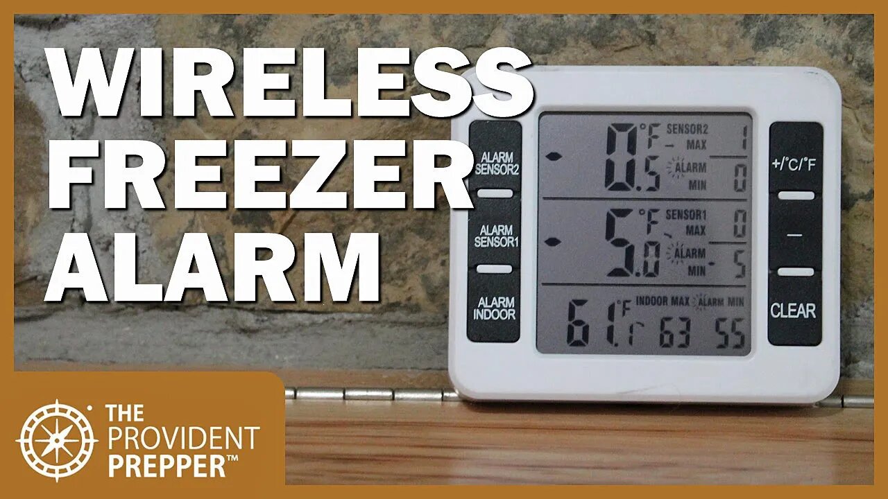 Prepper Tools: Refrigerator and Freezer Temperature Alarms