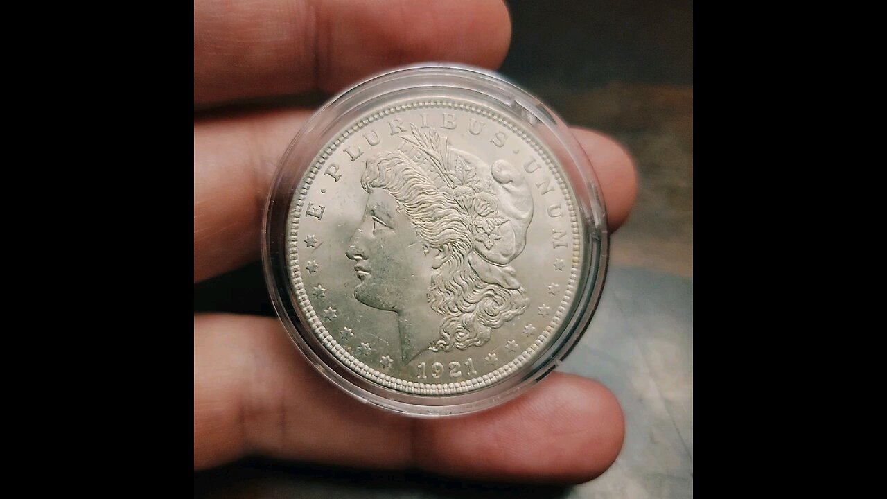 Morgan Silver Dollar 1921 #coin #foryoupageofficiall #viral #popularcreator #trending #morgansilver