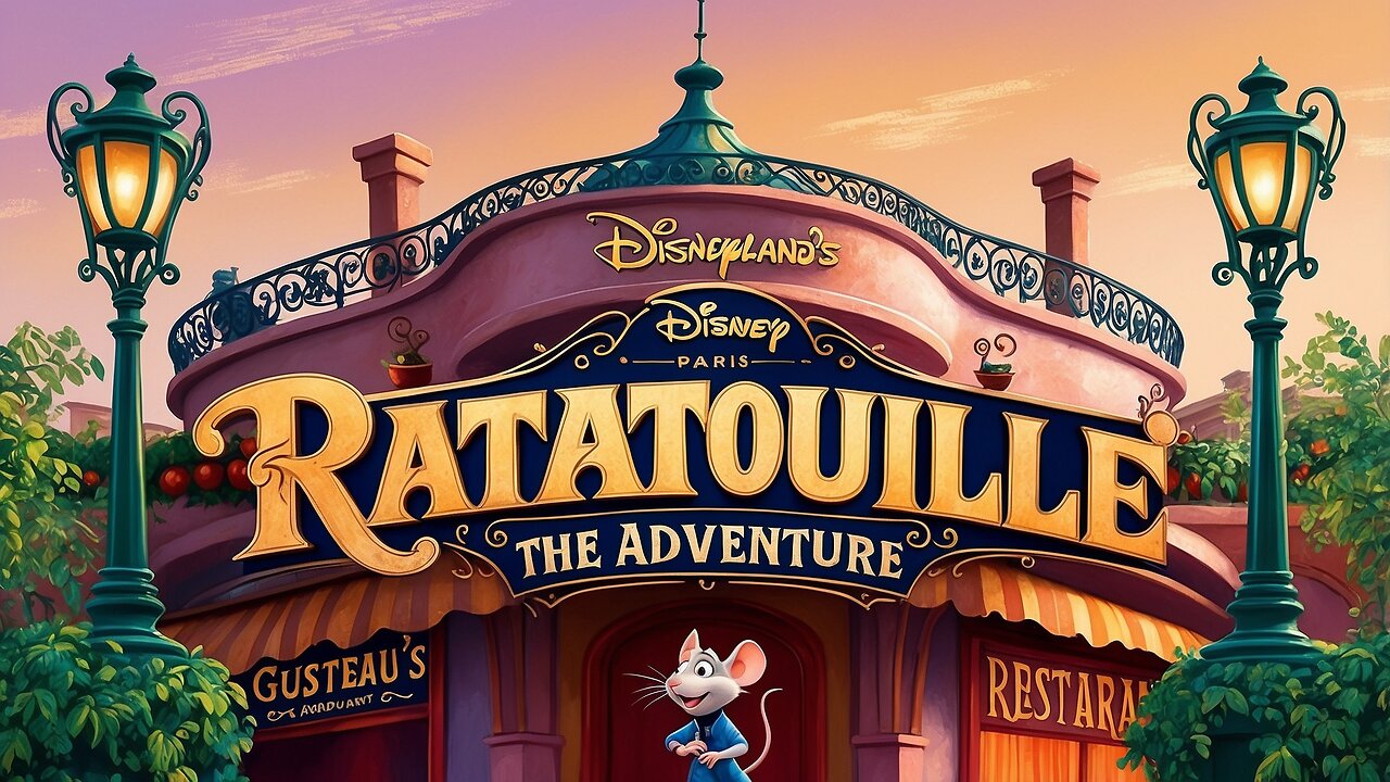 Ratatouille Ride in Disneyland Paris - FULL RIDE FOOTAGE