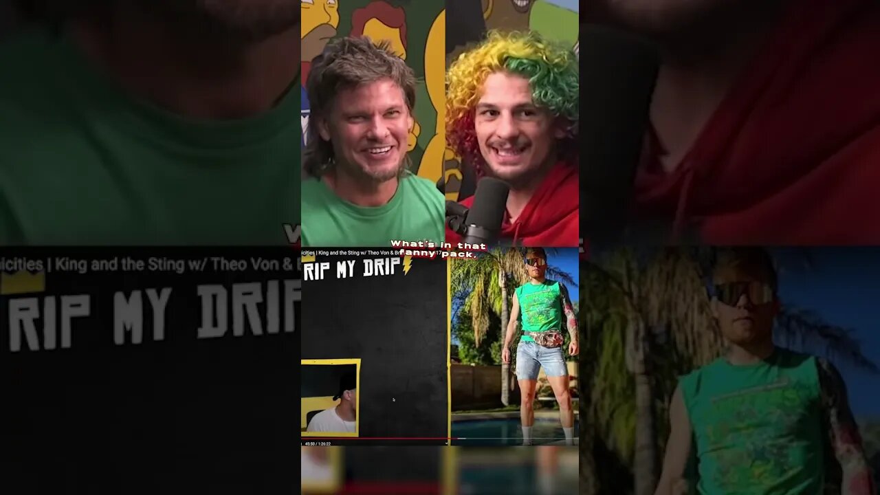 Theo Von & Suga Sean React to my Fit on King & The Sting