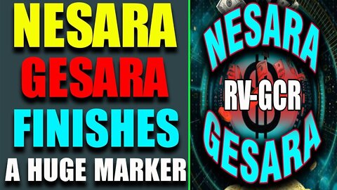 NESARA GESARA HAS FINISHES A HUGE MARKER TODAY UPDATE