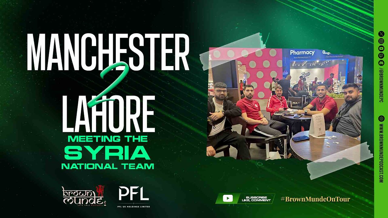 Manchester 2 Lahore | Vlog 1 - #BrownMundeOnTour 💚