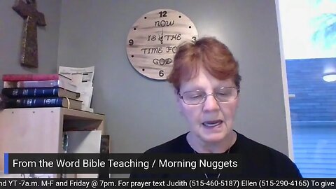 From the Word Bible Teaching / Morning Nuggets (3/29/23)