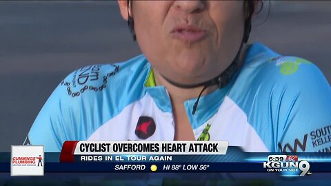 Tucson woman cycles in El Tour De Tucson after life-threatening heart attack
