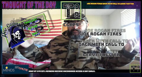 Joe Rogan Fires Back With Call To Leave Twitter (Explicit)