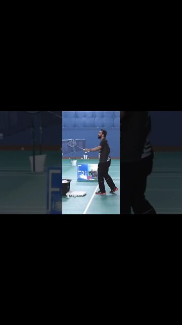 Body Line Shot Serve Return in Badminton Doubles - Abhishek Ahlawat #shorts