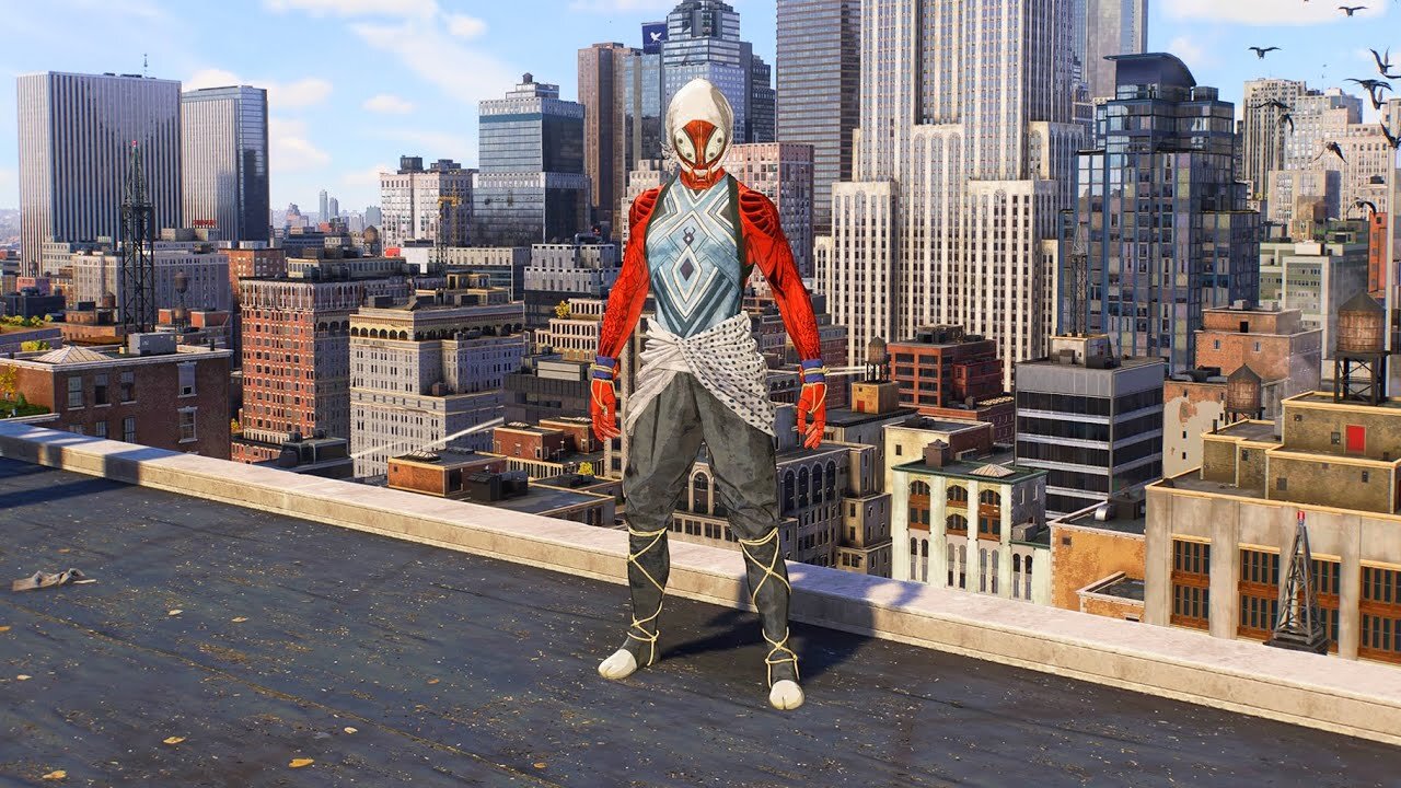 SPIDER-MAN 2 PS5 - Kumo Suit [Free Roam/Swinging Gameplay]