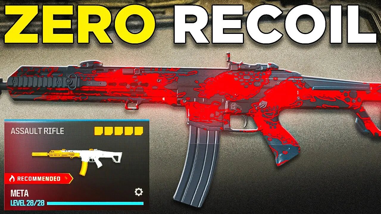 new *ZERO RECOIL* MCW CLASS is like CHEATING in MW3! (Best MCW Class Setup)