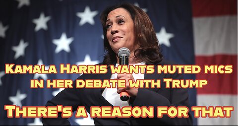 Kamala Harris wants muted mics in her debate with Trump. There's a reason for that