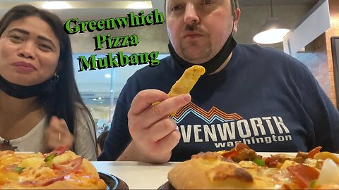 Ellyn & Commander Mukbang Greenwhich Pizza in Kabankalan, Negros Occidental Philippines