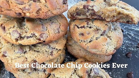Best Chocolate Chip Cookies Ever ​/最好吃的巧克力餅乾