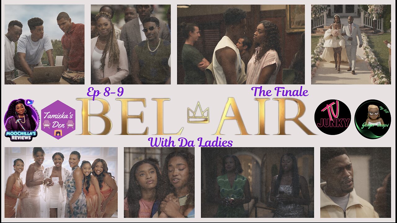 BEL-AIR S3 EP 8-9 FINALE ROUNDTABLE TALK WITH DA LADIES #belair #recap