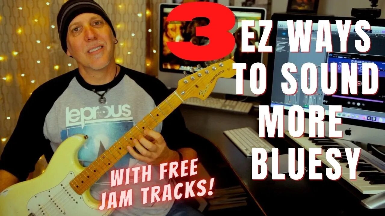 Easy Blues Rock Lead Guitar 3 EZ & Fast Tricks To Sound More Bluesy