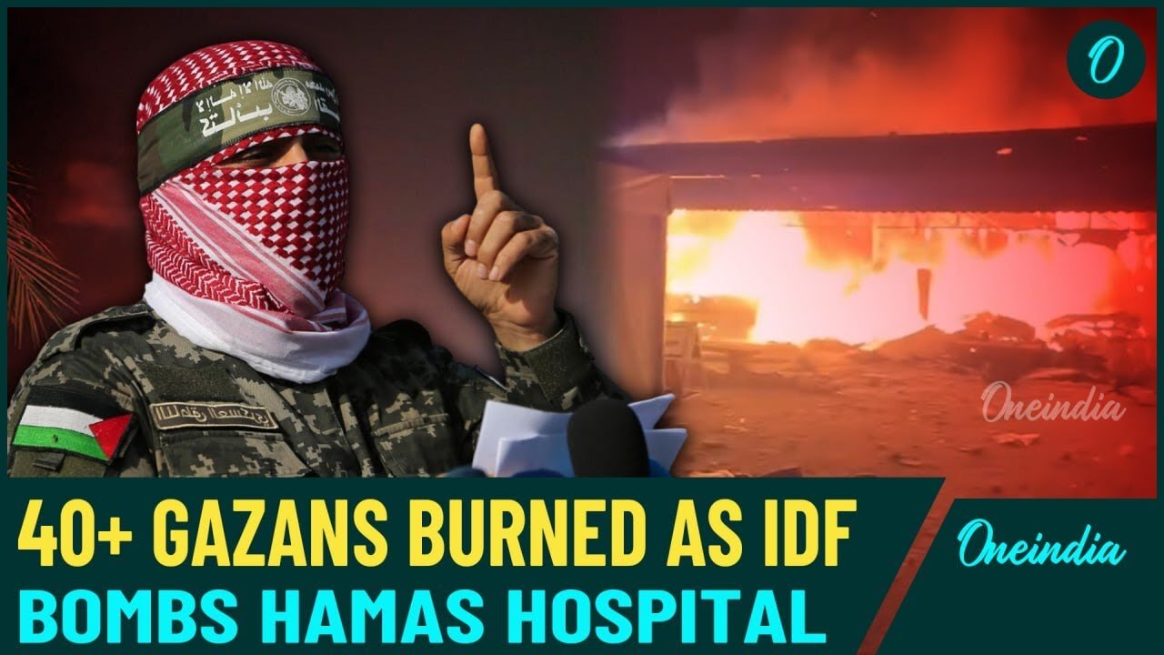 IDF Burns Palestinians Alive in Al-Aqsa Martyrs Hospital Bombing, 3 Dead, Many Injured