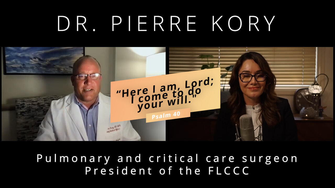 Here I am Lord; I come to do your will - An interview with Dr Pierre Kory