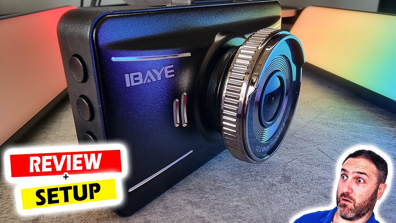 Cheap Dash Cam Amazon | IBAYE Dash Cam Front and Rear