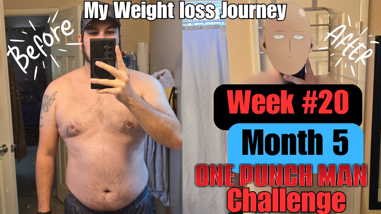 New Format WEEK 20 | One Punch Man FITNESS Challenge 100 Push-ups, Sit-ups, Squats, and 10km run