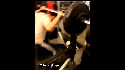 Squats and Bench prs (2017-2023)