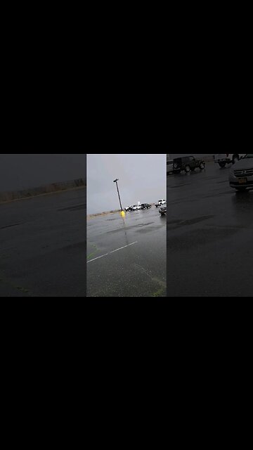 Caught in Thunderstorm Captree Park IRL