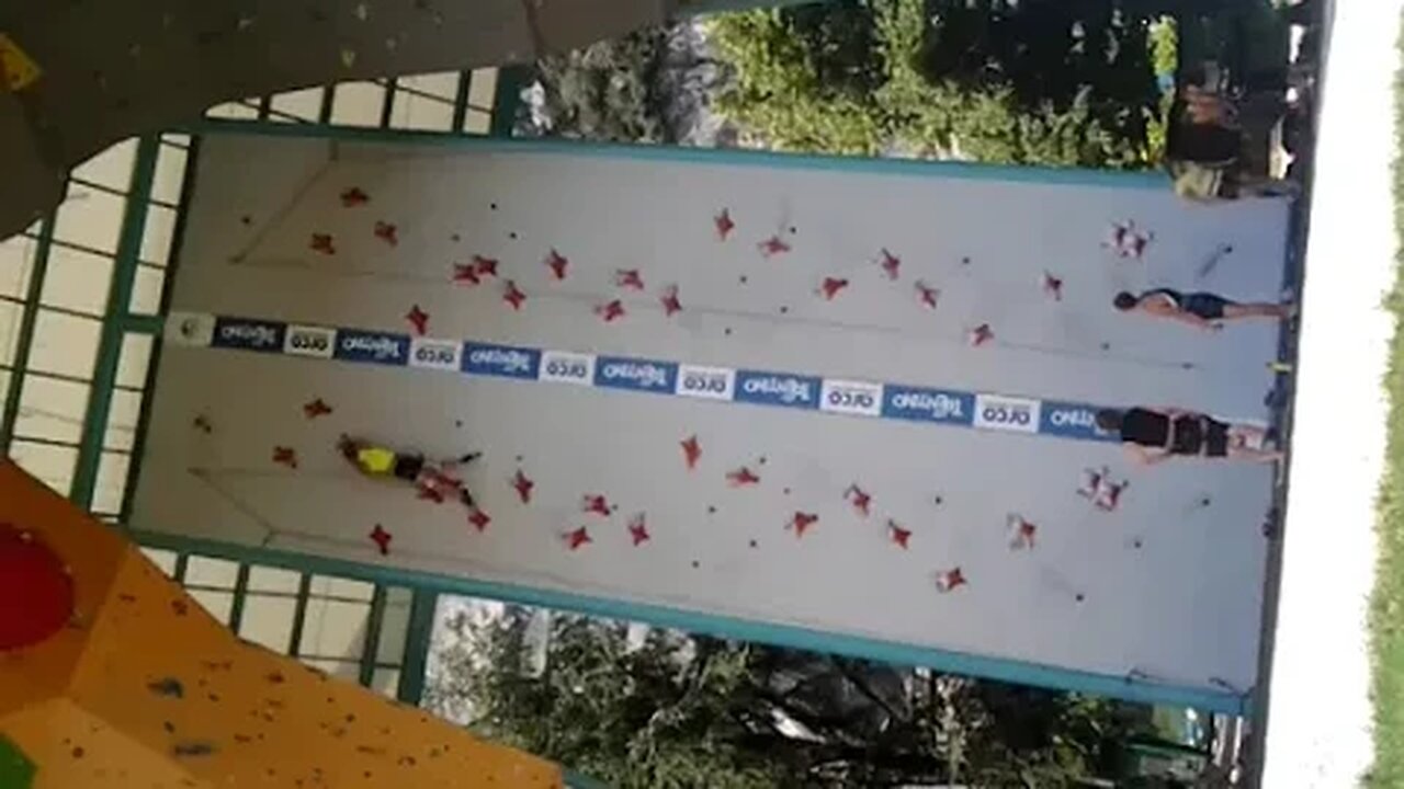 Speed climbing Arco Jan Kriz 2 8 2012