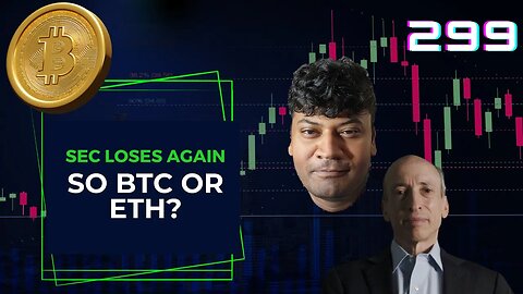 SEC Loses Again, so BTC or ETH?! #btc #eth #sec #299 cryptocurrency updates | bitcoin | investing