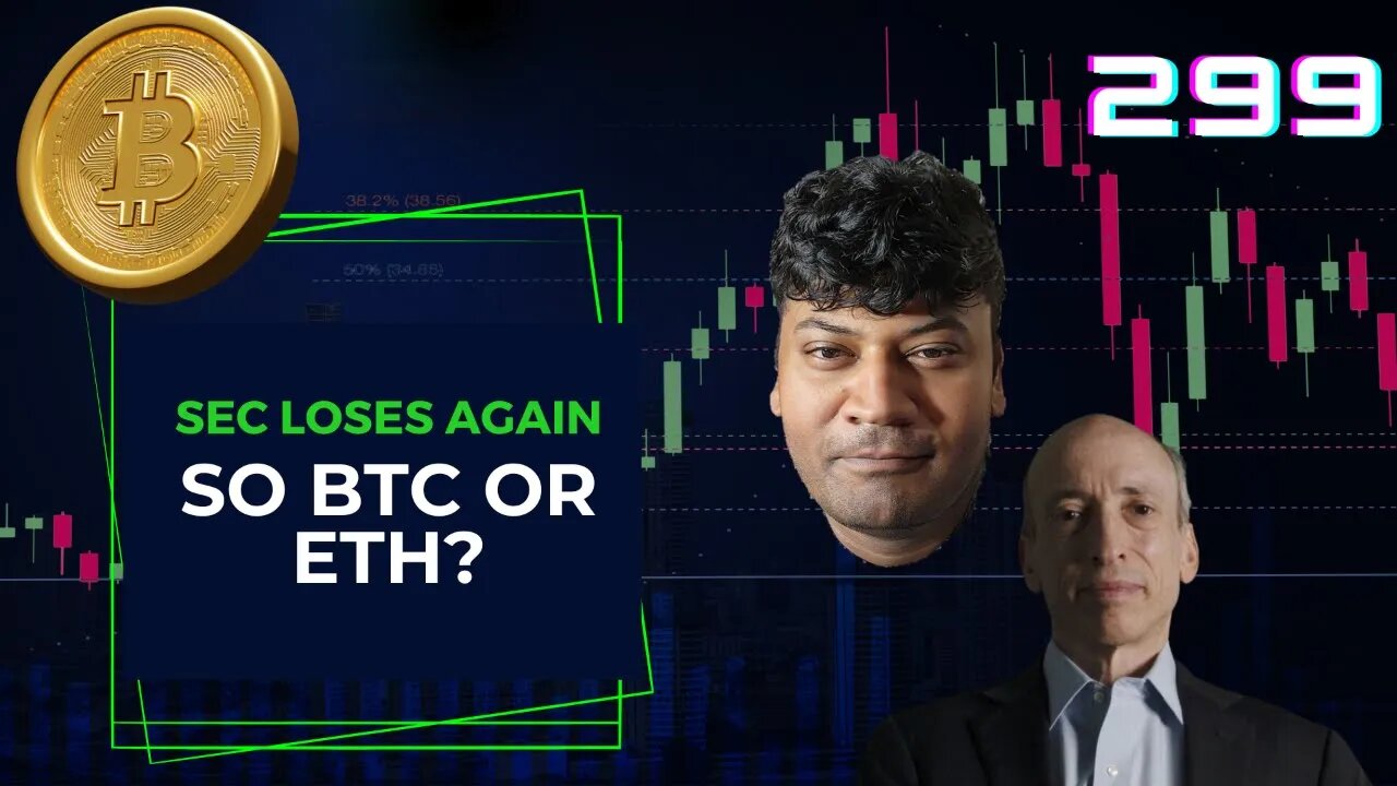 SEC Loses Again, so BTC or ETH?! #btc #eth #sec #299 cryptocurrency updates | bitcoin | investing