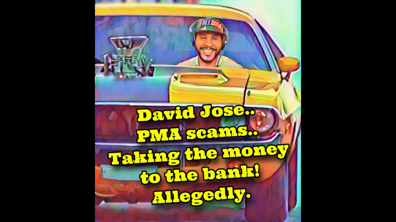 David Jose, claims of PMA scams..