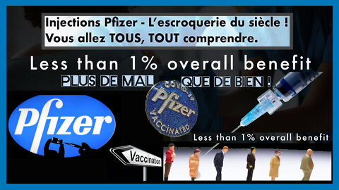 PFIZER ? Une étude qui fait peur tant ça renifle "la magouille à plein nez"! (Hd 1080) Lire descriptif