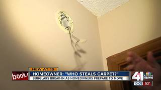 Burglars hit recently-sold Blue Springs home