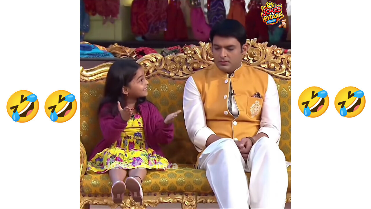 This funny little girl stopped Kapil from talking!एस फनी छोटी बच्ची ने की कपल दी बोलती बंद!