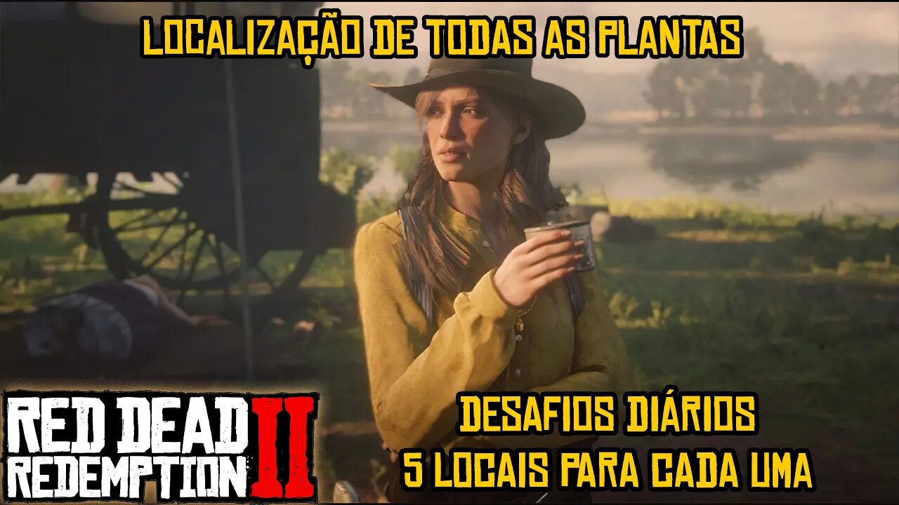 Todas as Localizações de Plantas para os Desafios Diários em Red Dead Redemption 2 Online