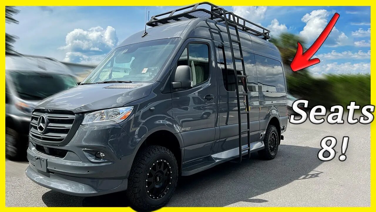 Off-Road 4X4 Luxury Van Life Limo! 2023 American Coach Patriot Cruiser D4