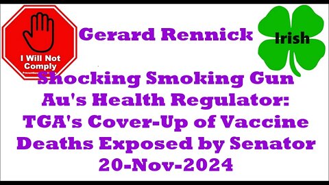 Shocking Smoking Gun Australia 20-Aug-2024