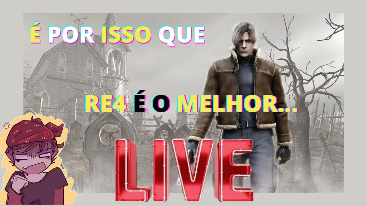 AO VIVO Resident Evil 4 Cada like -3 balas CadaDonate -Cura