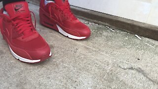 ALL RED AIR MAX 90 SLO-MO