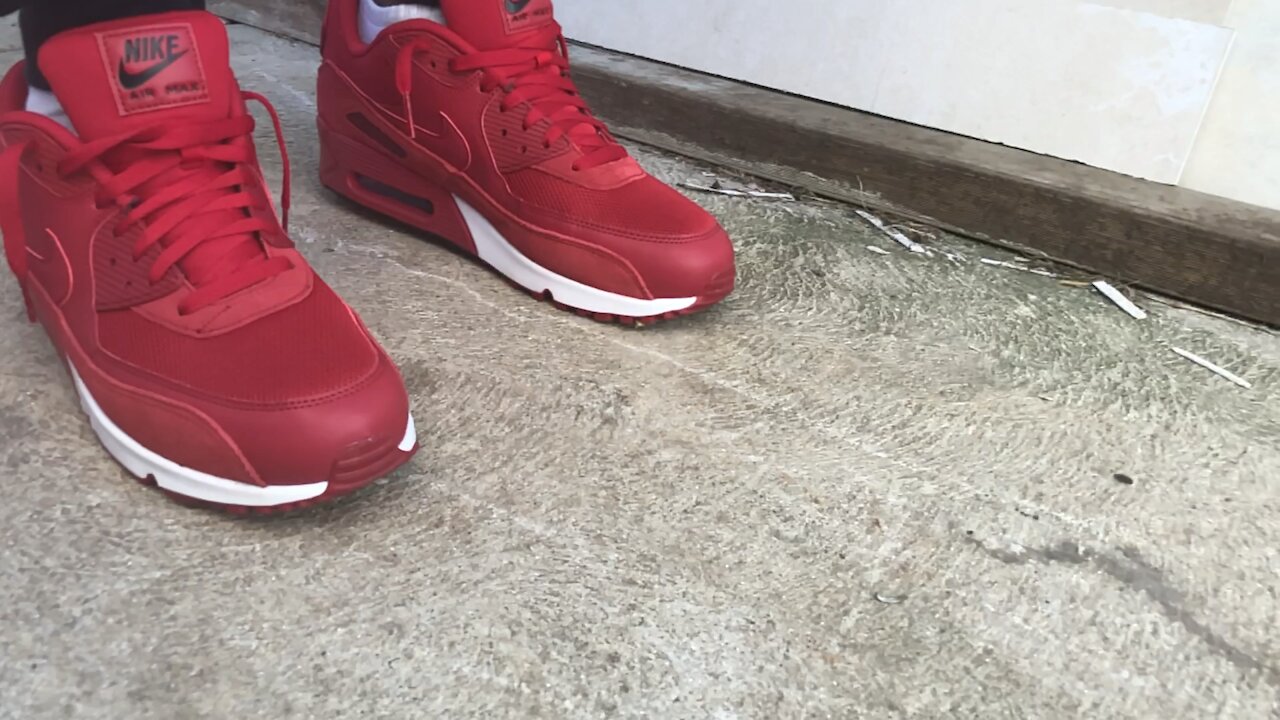 ALL RED AIR MAX 90 SLO-MO