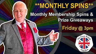 Monthly Membership Spins (Full Monty, Patreon & Payhip) FRIDAY @ 3pm 27/4/2023