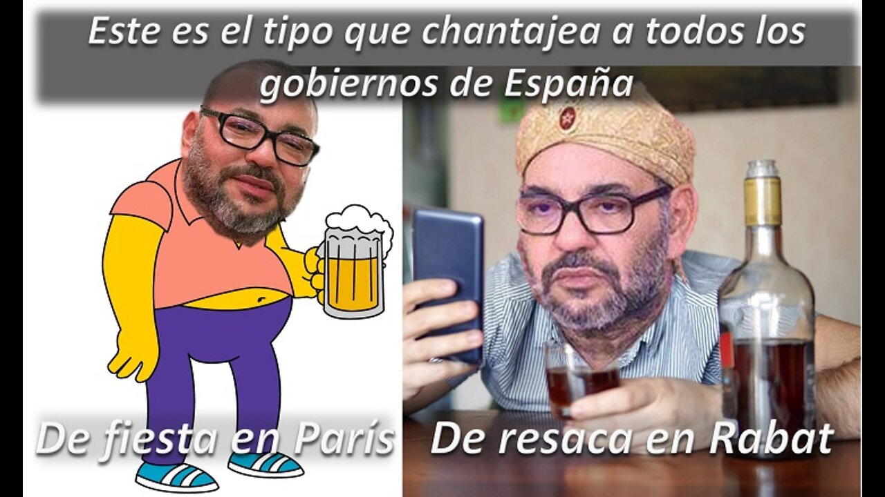 Este es Mohamed VI, el monigojea a todos nuestros gobiernos en Españate que chanta