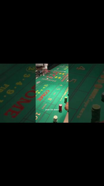 $100 Craps Horn Bet Challenge! #craps #lasvegas #vegas #casino #challenge