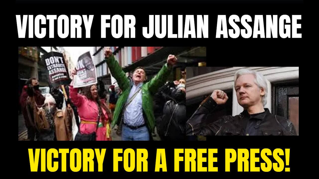 BREAKING: UK Judge gives Julian Assange a BIG Victory. Thwarts a corrupt US DOJ extradition order