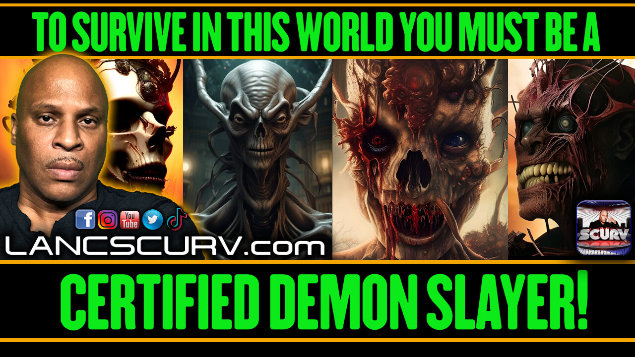 TO SURVIVE IN THIS WORLD YOU MUST BE A CERTIFIED DEMON SLAYER! | LANCESCURV