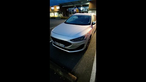 Opening Gas Cap in 202X Ford Focus In Brittany, France, Oct 15, 2024