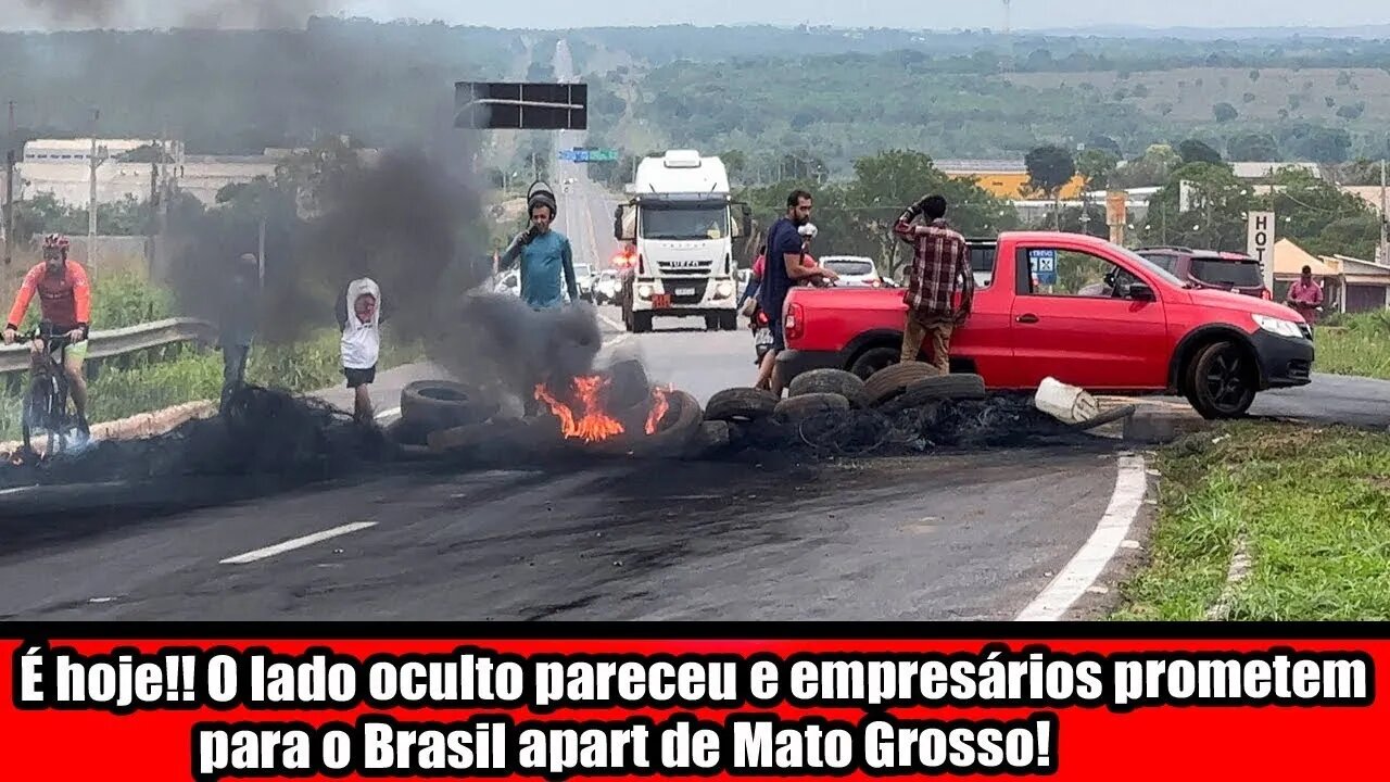 È HOJE, ACONTECENDO AGORA, O LADO OCULTO E OS EMPRESÁRIOS PROMETEM PARA O BRASIL ALÉM DE MATO GROSSO