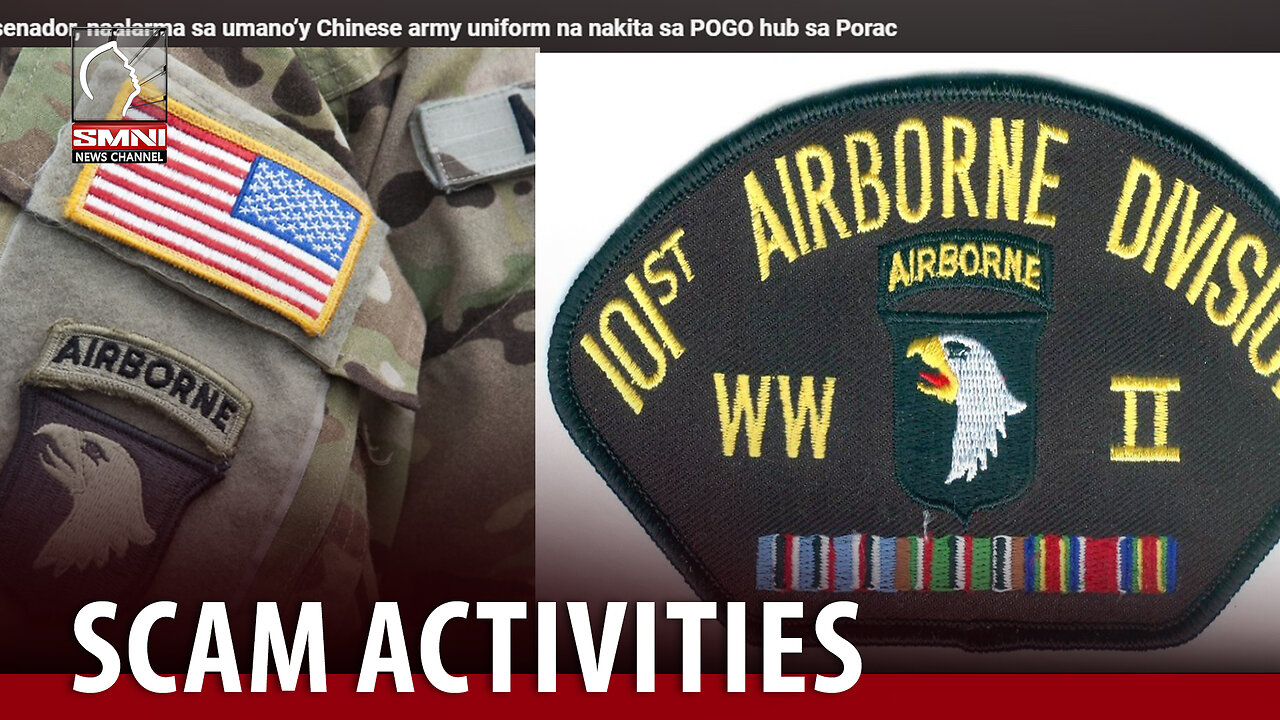 Narekober na Chinese Military uniforms sa ni-raid na POGO, posibleng hindi panggiyera —AFP