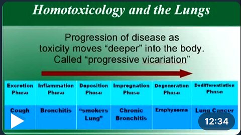 Concepts of Homotoxicology