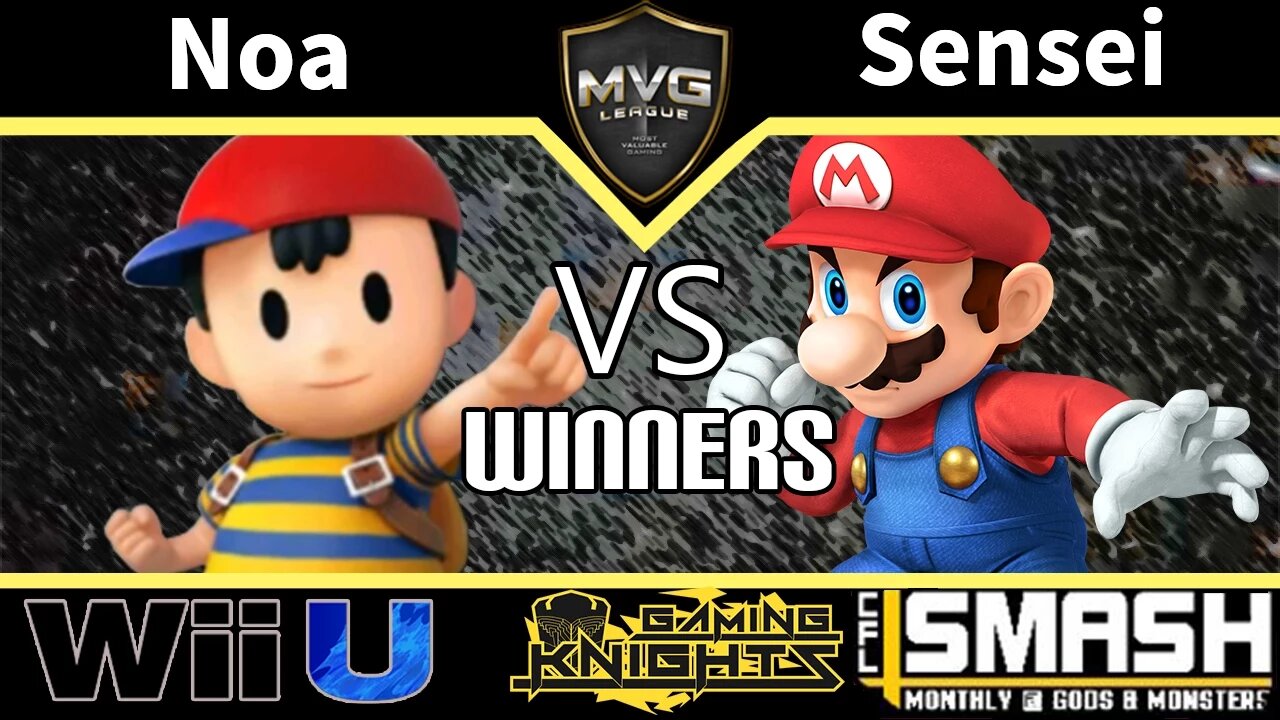 Noa (Ness) vs. Sensei (Mario) - SSB4 Winners - CFL Smackdown