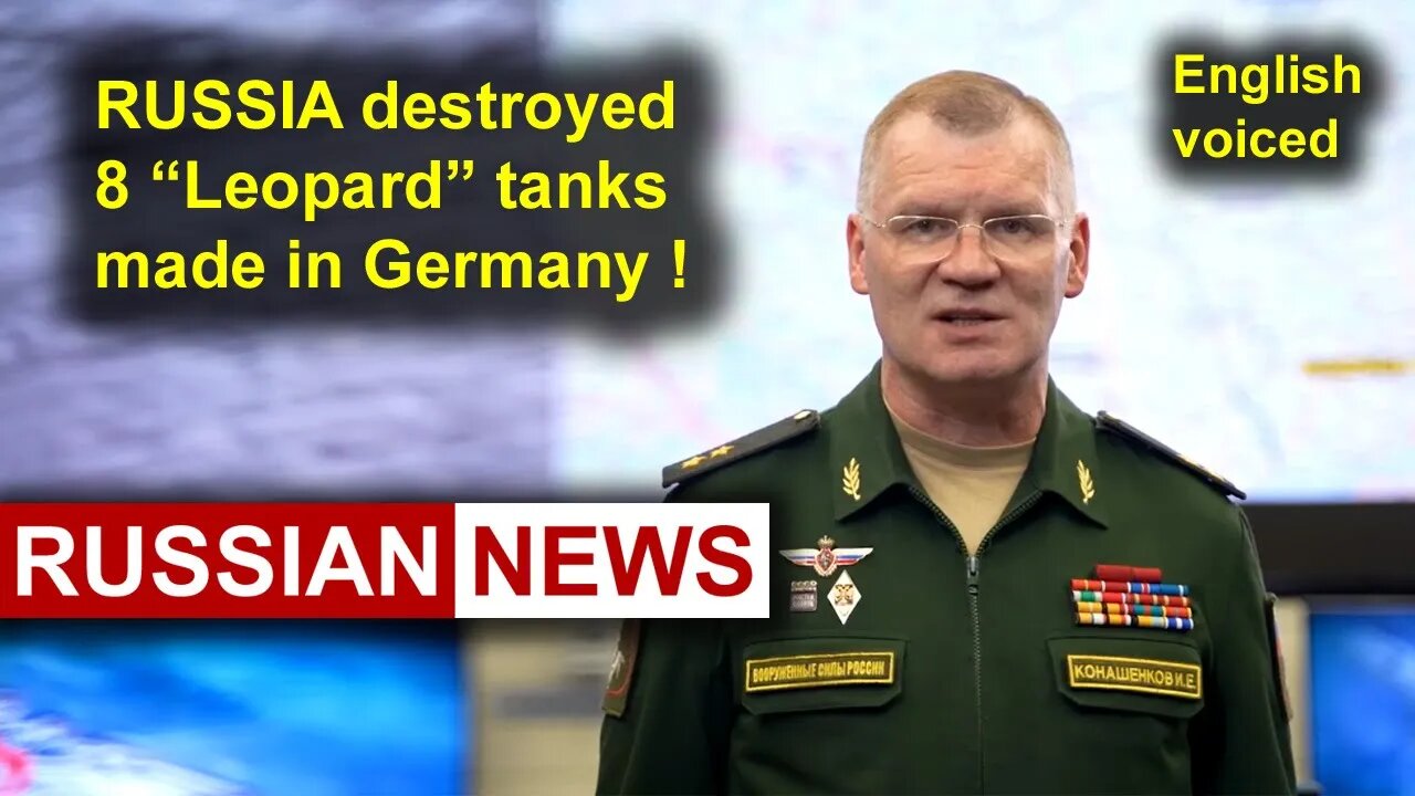 Russia destroyed 8 Leopard tanks made in Germany! Ukraine